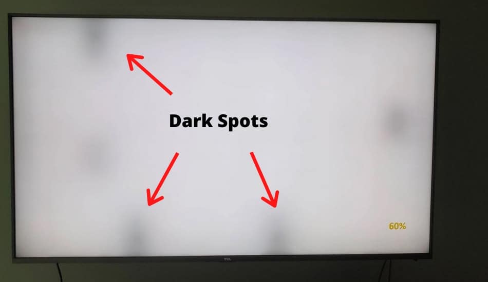 White Spots On LED TV Screen
